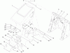 Compact Utility Loaders 22331 - Toro Dingo TX 420 Compact Utility Loader (SN: 260000001 - 260999999) (2006) Ricambi HOOD ASSEMBLY
