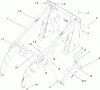 Compact Utility Loaders 22331 - Toro Dingo TX 420 Compact Utility Loader (SN: 280000001 - 280999999) (2008) Ricambi LOADER ARM ASSEMBLY