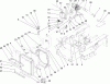 Compact Utility Loaders 22333 - Toro Dingo TX 525 Compact Utility Loader (SN: 270000001 - 270000400) (2007) Ricambi RADIATOR AND AIR CLEANER ASSEMBLY