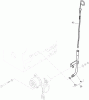 Compact Utility Loaders 22337CP - Toro Dingo 320-D Compact Utility Loader (SN: 314000001 - 314999999) (2014) Ricambi DIPSTICK AND GUIDE ASSEMBLY