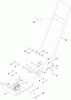 Compaction Equipment 68025 (FP-2200) - Toro Forward Plate Compactor (SN: 313000001 - 313999999) (2013) Ricambi HANDLE AND BASE ASSEMBLY