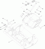 Compaction Equipment 68071 (RP-500) - Toro Reversible Plate Compactor (SN: 313000001 - 313999999) (2013) Ricambi BED PLATE ASSEMBLY