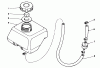 Kantenschneider 58402 - Toro 2 hp Edger (SN: 5000001 - 5999999) (1985) Ricambi FUEL TANK ASSEMBLY