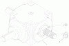 Rasenmäher Zubehör 100-5842 - Toro Gearbox Kit, Out Front Z Ricambi GEARBOX ASSEMBLY