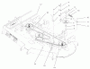 Rasenmäher Zubehör 105-6175 - Toro 52" Mower Service Kit, 200 Series Z Master (SN: 220000001 - 220999999) (2002) Ricambi BELT AND IDLER ARM ASSEMBLY