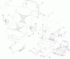 Rasenmäher Zubehör 121-4812 - Toro Deluxe Seat Kit, Z Master 2000 Series Riding Mower Ricambi SEAT ASSEMBLY NO. 116-3998
