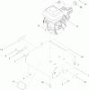 Vertikutierer / Belüfter 23513 - Toro 18" Dethatcher (SN: 313000001 - 313999999) (2013) Ricambi FRAME AND ENGINE ASSEMBLY