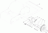 Vertikutierer / Belüfter 23516 - Toro 18" Walk-Behind Aerator (SN: 313000001 - 313999999) (2013) Ricambi WHEEL ASSEMBLY