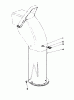 Rasenmäher Zubehör 30572 - Toro 48" Snowthrower Adapter Kit, Groundsmaster 52 (SN: 90001 - 99999) (1979) Ricambi CHUTE EXTENSION KIT 26-1100