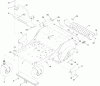 Vertikutierer / Belüfter 23518 - Toro 30" Stand-On Aerator (SN: 312000001 - 312999999) (2012) Ricambi MAIN FRAME ASSEMBLY