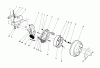 Rasenmäher Zubehör 30758 - Toro Brake Kit, Groundsmaster 117 (SN: 2000001 - 2999999) (1992) Ricambi WHEEL ASSEMBLY