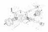 Rasenmäher Zubehör 30761 - Toro 44" Two Stage Snowthrower, Groundsmaster 117 (SN: 000001 - 099999) (1990) Ricambi GEAR BOX ASSEMBLY