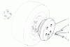 Rasenmäher Zubehör 30761 - Toro 44" Two Stage Snowthrower, ProLine 118/120 (SN: 690001 - 699999) (1996) Ricambi WHEEL WEIGHT