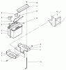 Rasenmäher Zubehör 74-0980 - Toro Electric Starter, Wide Area Mower Ricambi BATTERY ASSEMBLY