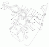 Rasenmäher Zubehör 78490 - Toro Bagger, 100 Series Z Master (SN: 220000001 - 220000500) (2002) Ricambi DUMP LEVER ASSEMBLY