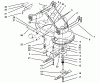 Mähdecks 30137 - Toro 37" Recycler Mower (SN: 490286 - 491035) (1994) Ricambi DECK & SPINDLE ASSEMBLY