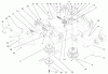 Mähdecks 30138 - Toro 92cm Side Discharge Mower (SN: 200000001 - 200999999) (2000) Ricambi DECK AND PULLEYS ASSEMBLY