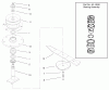 Mähdecks 30138 - Toro 92cm Side Discharge Mower (SN: 200000001 - 200999999) (2000) Ricambi SPINDLE HOUSING ASSEMBLY NO. 54-7781