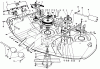 Mähdecks 30144 - Toro 44" Side Discharge Mower (SN: 491352 - 499999) (1994) Ricambi CUTTING UNIT ASSEMBLY