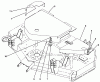 Mähdecks 30148 - Toro 48" Recycler Mower (SN: 1000001 - 1999999) (1991) Ricambi COVER ASSEMBLY