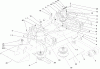 Mähdecks 30151 - Toro 52" Side Discharge Mower (SN: 260000001 - 260999999) (2006) Ricambi DECK AND SPINDLE ASSEMBLY