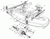 Mähdecks 30152 - Toro 52" Side Discharge Mower (SN: 000001 - 099999) (1990) Ricambi CARRIER FRAME ASSEMBLY