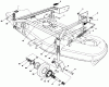 Mähdecks 30152 - Toro 52" Side Discharge Mower (SN: 900001 - 999999) (1989) Ricambi CARRIER FRAME ASSEMBLY