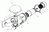 Rasen- und Garten Traktoren 30718 - Toro ProLine 118 (SN: 1000001 - 1999999) (1991) Ricambi REMOTE AIR CLEANER KIT NO. 55-8460 (OPTIONAL)