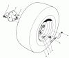 Rasen- und Garten Traktoren 30754 - Toro Groundsmaster 117 Tractor (SN: 0000001 - 0999999) (1990) Ricambi FRONT WHEEL ASSEMBLY