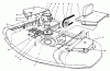 Mähdecks 30544 - Toro 44" Side Discharge Mower, Groundsmaster 120 (SN: 490001 - 499999) (1994) Ricambi DECK DRIVE ASSEMBLY