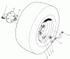 Rasen- und Garten Traktoren 30754 - Toro Groundsmaster 117 Tractor (SN: 5000001 - 5999999) (1985) Ricambi FRONT WHEEL ASSEMBLY