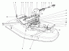 Rasen- und Garten Traktoren 30760 - Toro Groundsmaster 52 Tractor (SN: 00000001 - 09999999) (1980) Ricambi DECK COVERS AND GEAR BOX