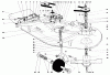 Rasen- und Garten Traktoren 30550 - Toro Groundsmaster 52 Tractor (SN: 70000001 - 79999999) (1977) Ricambi CUTTING UNIT ASSEMBLY