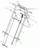 Vertikutierer / Belüfter 62064 - Toro 442 Turf Aerator (SN: 200000001 - 200999999) (2000) Ricambi HANDLE AND CONTROL ASSEMBLY