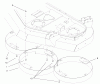 Mähdecks 30569 - Toro 62" Guardian Recycler Mower, Groundsmaster 200 Series (SN: 230000001 - 230999999) (2003) Ricambi CUTTING CHAMBER ASSEMBLY