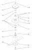 Mähdecks 30569 - Toro 62" Guardian Recycler Mower, Groundsmaster 200 Series (SN: 240000001 - 240999999) (2004) Ricambi SPINDLE AND BLADE ASSEMBLY