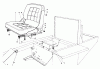 Mähdecks 30721 - Toro 72" Side Discharge Mower (SN: 000001 - 099999) (1980) Ricambi STANDARD SEAT KIT MODEL NO. 30785 #1
