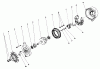 Mähdecks 30721 - Toro 72" Side Discharge Mower (SN: 100001 - 199999) (1981) Ricambi ALTERNATOR ASSEMBLY NO. 43-0390