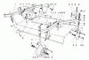 Mähdecks 30721 - Toro 72" Side Discharge Mower (SN: 100001 - 199999) (1981) Ricambi CUTTING UNIT MODEL NO. 30721 #2