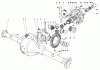 Mähdecks 30721 - Toro 72" Side Discharge Mower (SN: 100001 - 199999) (1981) Ricambi DIFFERENTIAL ASSEMBLY NO. 805134-2