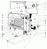 Mähdecks 30721 - Toro 72" Side Discharge Mower (SN: 100001 - 199999) (1981) Ricambi RADIATOR & HOOD ASSEMBLY