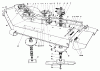 Mähdecks 30721 - Toro 72" Side Discharge Mower (SN: 400001 - 499999) (1984) Ricambi CUTTING UNIT MODEL NO. 30721 #1