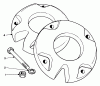 Mähdecks 30721 - Toro 72" Side Discharge Mower (SN: 400001 - 499999) (1984) Ricambi WHEEL WEIGHTS MODEL NO. 11-0440 (OPTIONAL)