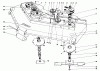 Mähdecks 30721 - Toro 72" Side Discharge Mower (SN: 700001 - 799999) (1987) Ricambi CUTTING UNIT MODEL NO. 30710 #1