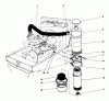 Mähdecks 30721 - Toro 72" Side Discharge Mower (SN: 900001 - 999999) (1979) Ricambi AIR CLEANER ASSEMBLY-27-7090