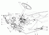 Mähdecks 30721 - Toro 72" Side Discharge Mower (SN: 900001 - 999999) (1979) Ricambi BRAKE & STEERING GEAR ASSEMBLY