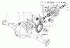 Mähdecks 30721 - Toro 72" Side Discharge Mower (SN: 900001 - 999999) (1979) Ricambi DIFFERENTIAL ASSEMBLY