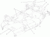 Mähdecks 30753 - Toro 52" Side Discharge Mower, GM 120 (SN: 200000001 - 200999999) (2000) Ricambi DECAL ASSEMBLY