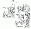 Laubbläser / Laubsauger 62905 - Toro 5 hp Lawn Blower (SN: 3000001 - 3999999) (1973) Ricambi REWIND STARTER