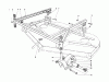Mähdecks 30768 - Toro 52" Rear Discharge Mower (SN: 6000001 - 6999999) (1986) Ricambi CARRIER FRAME ASSEMBLY